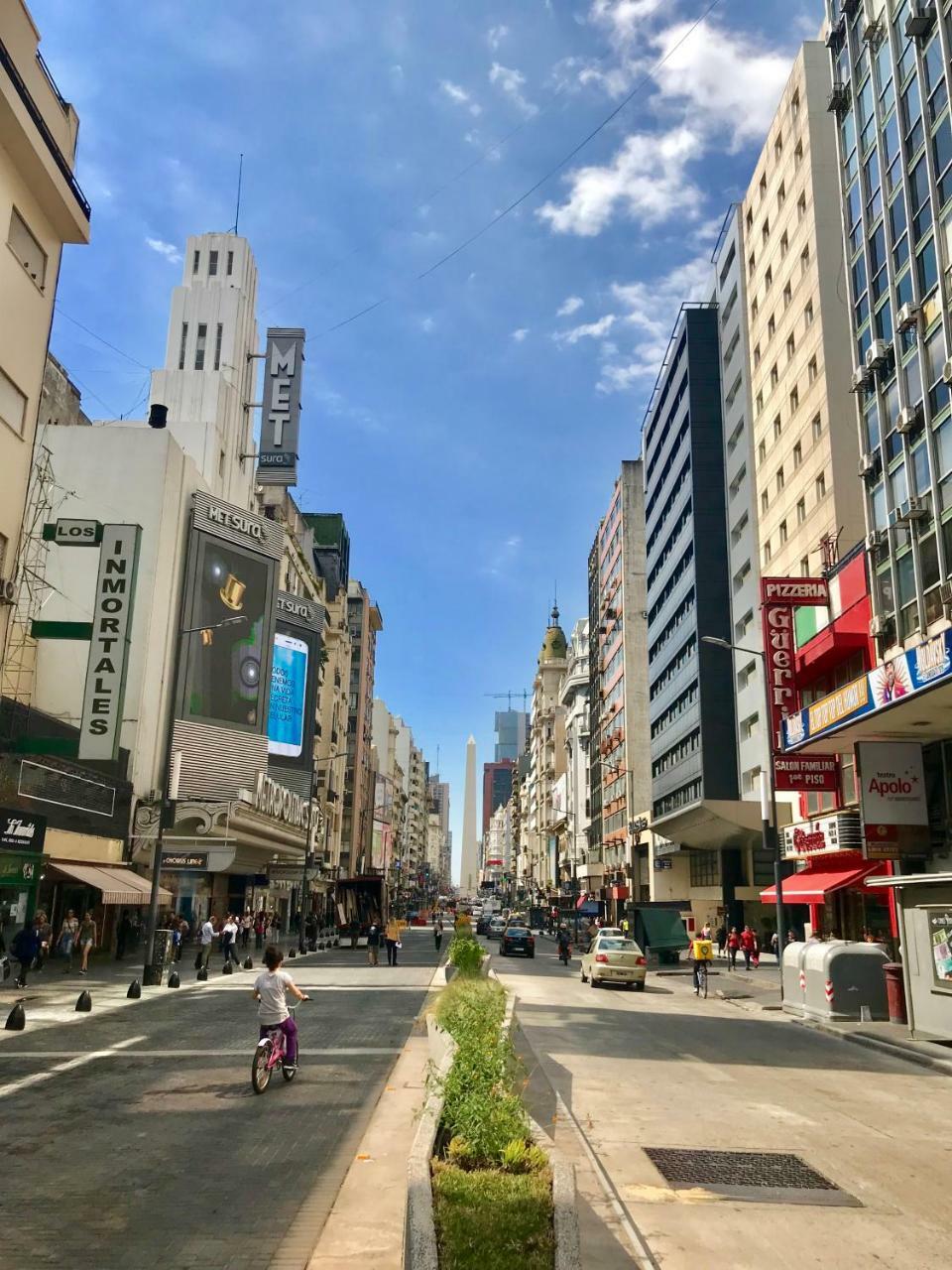 Estilo Y Comodidad En Av Corrientes, Departamento Con Estacionamiento Para Autos Buenos Aires Dış mekan fotoğraf